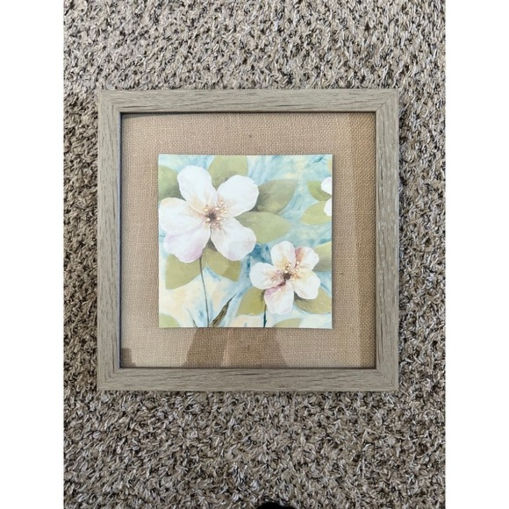 Vintage Kmart floral‎ picture 13 1/2 x13 1/2